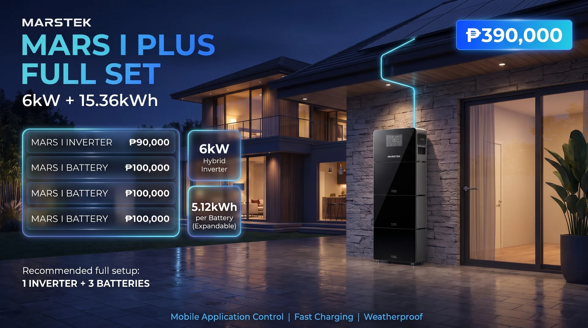 MARS I PLUS full set flyer, ₱390,000